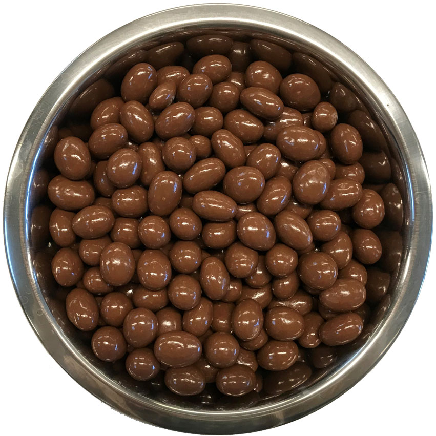 Chokolade Mandler med havsalt, lys