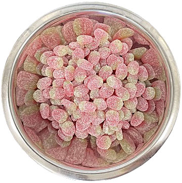 Syrlige vingummi jordbr