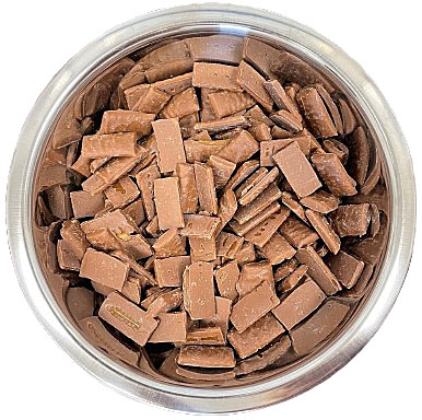 Karamel med mlkechokolade