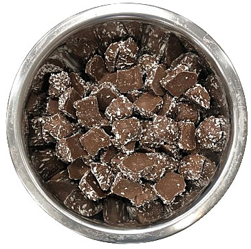 Kokosbrud med lys chokolade og kokos